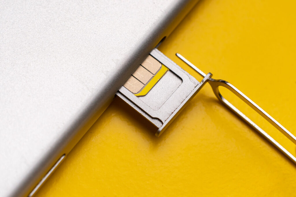 ejected sim card