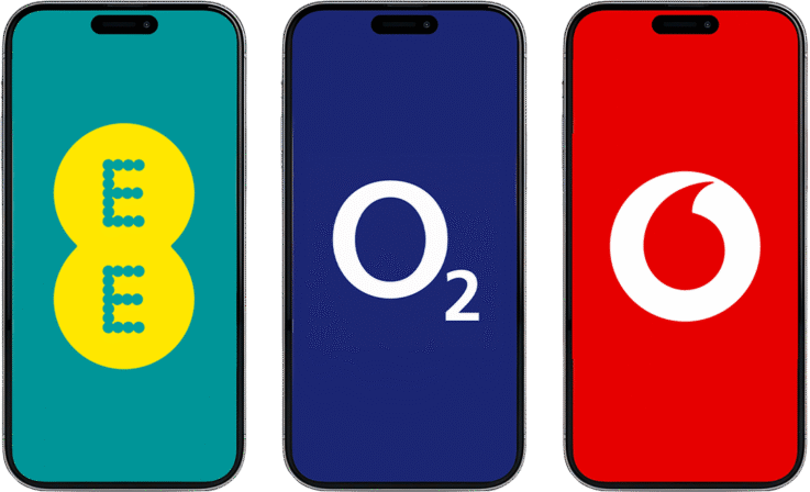 image of 3 iphones